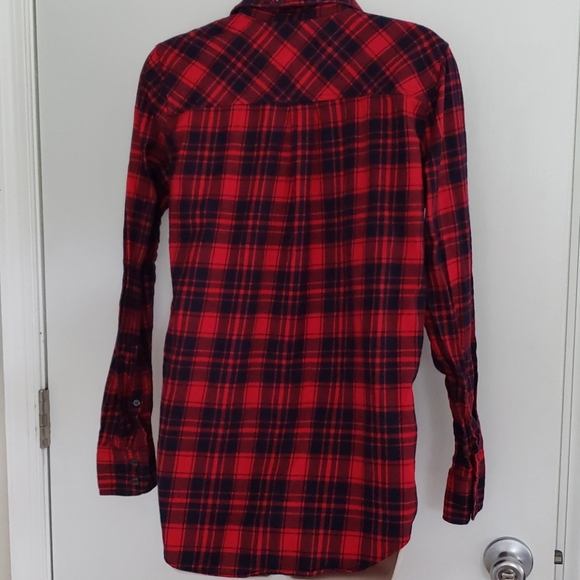 J. Crew Factory Flannel Shirt Size S - Picture 3 of 8